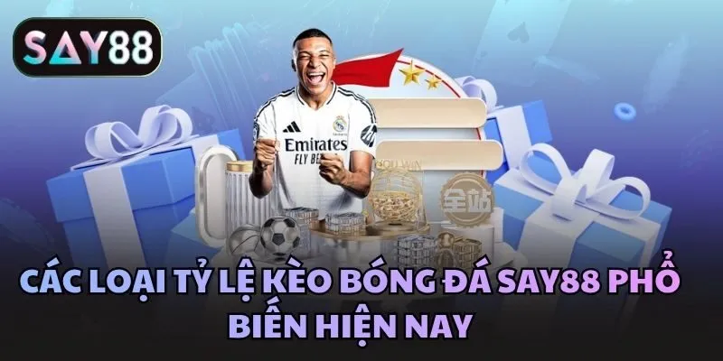 Các loại tỷ lệ kèo bóng đá Say88 phổ biến hiện nay
