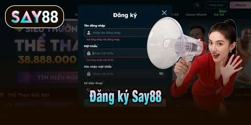 Đăng ký Say88